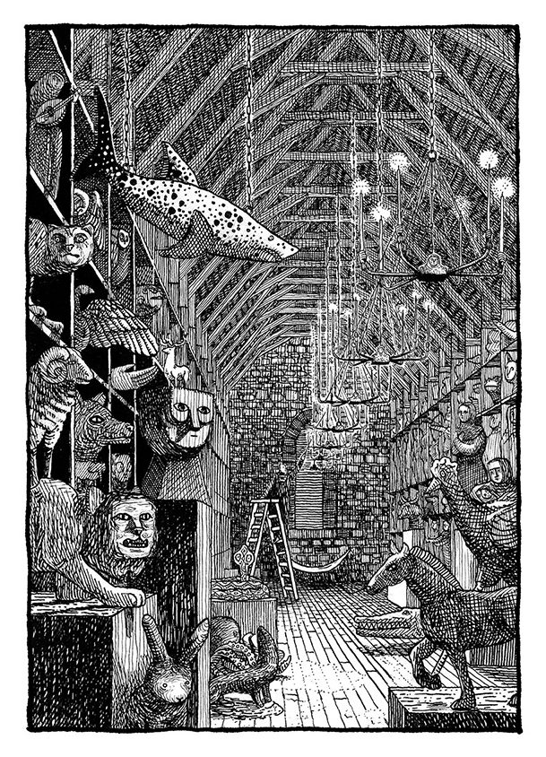 The Hall of Bright Carvings